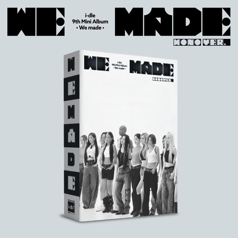 G)I-DLE 5th Mini Album - I Love Music & Performance CD with