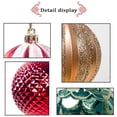 thumbnail image 2 of 12 PCS Christmas Shatterproof Christmas Balls Christmas Ornaments Household Hanging Decoration Ball For Christmas Tree, 2 of 8