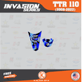 thumbnail image 4 of Kalair GFX Graphics Kit for Yamaha TTR110 (2008-2023) Invasion Series, 4 of 5