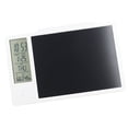 thumbnail image 1 of Tableta De Escritura LCD, Tablero De Escritura Digital Bloc De Notas Electrónico Reloj Digital Fecha Hora Semana Pantalla De Temperatura Interior Almohadilla De Dibujo, 1 of 7