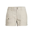 thumbnail image 2 of Time and Tru Women's Utility Shorts, 2 of 5