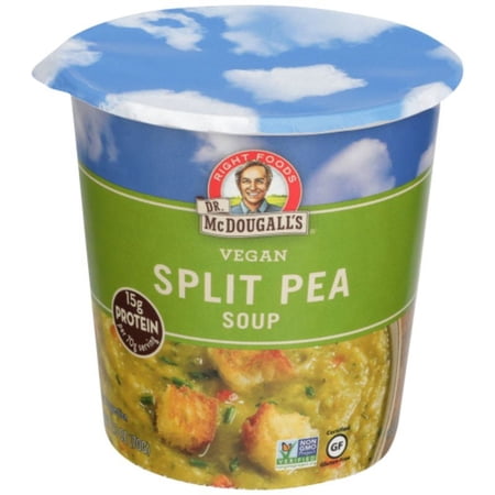Dr. Mcdougall's Split Pea & Barley Soup 2.5 oz Pack of 2