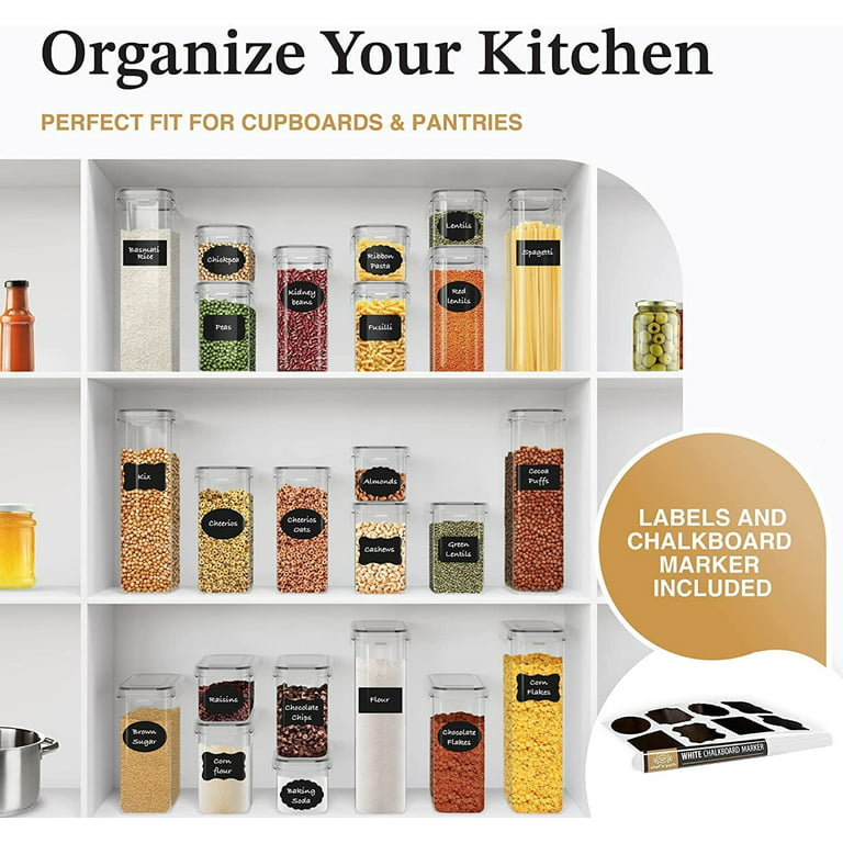 Organize Your Kitchen with the Best Food Storage Containers & Labels -  Hello Central Avenue