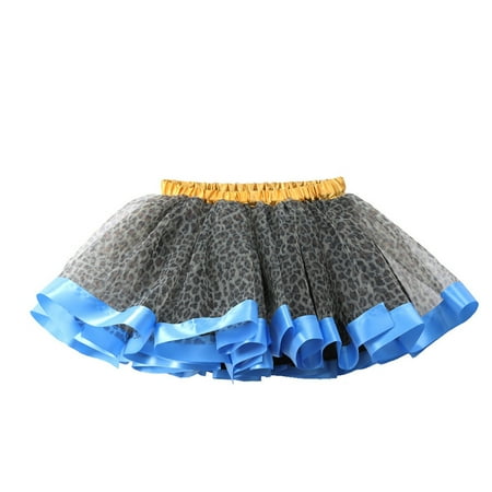 

Girls Skirts Kids Toddler Baby Girls Spring Summer Print Bow Tie Skirts Tulle Tutu Skirts