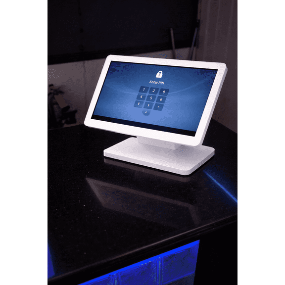 Acadia 4 15.6" Integrated POS Station – White