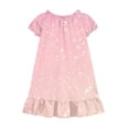thumbnail image 4 of Cethrio Girls' Nightgowns Size 6, Summer Loose Fit Short Sleeve Mid-length Kids Sleep Dresses Sleepwear Multicolor Size 6, 4 of 8