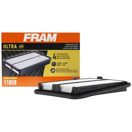 FRAM Ultra Premium 40,000 Mile Air Filter, 11858 for Select Nissan Vehicles