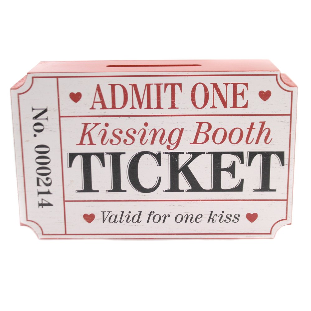 Kissing Booth Ticket Valid For One Kiss 9738203
