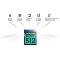 thumbnail image 5 of ADATA Premier Pro 512GB SDXC Memory Card, UHS I U3 V30 A2, 4K Video, 5 of 6