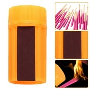 Matches Strike Anywhere All-Weather Emergency Survival Matches - Windproof, Waterproof, Ideal for Outdoor Adventures 2Pack(20PC) Matches Box