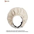 thumbnail image 4 of Spencer Women's 2 in 1 Sun Visor Hats Headbands Wide Brim Summer Anti-UV Protection Beach Cap Packable Shell Hat (Beige), 4 of 7