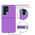 thumbnail image 5 of Tekcoo Case for Samsung Galaxy S23 Ultra 6.8", Case Cover for Galaxy S23 Ultra,Shockproof Heavy Duty Hard Plastic & Rubber Rugged Bumper 3-in-1 Case Cover - Purple, 5 of 6