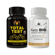 thumbnail image 1 of Totally Products Total Test Testosterone Booster y Keto BHB Combo Pack, 1 of 1