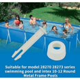 thumbnail image 2 of Joint for Intex tubular pool, compatible with round metal frame models, includes 12 pins for 6 cm (2.36 in) rectangular and round pools., 2 of 5