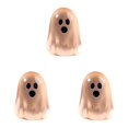 thumbnail image 2 of FENGGHAO Halloween Decorations Cute Ghost Figurine, Glow In The Dark Ghost Decor For Indoor Home Decor, Halloween Room Decor, Pumpkin Theme Display Accent Mini Ornament, 2 of 6