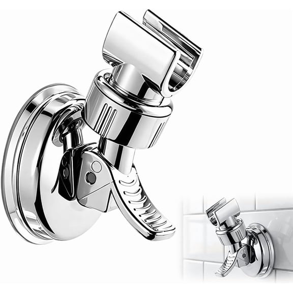 Adjustable Shower Head Holder, No Drill Bathroom Handheld Shower Head Bracket, 1 PCS