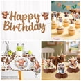 thumbnail image 6 of Morabloomy Brown Cow Birthday Decorations Tableware, 197 Pcs Western Farm Animals Set Serves 25 Guests, 6 of 8