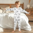 thumbnail image 6 of joogoo Airplane Retro 2 Piece Long Sleeve Tee and Pants Cotton Pajama Set 6Y, 6 of 7