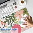 thumbnail image 4 of Cartoon Flowers and Fruit&nbsp;mousepad Gamingwaterproofwashable&nbsp;for Office Home Work GamingmousematRubber Base Mousepad with Stitched Edges 31.5x11.8inches, 4 of 7