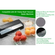 WVacFre 100Counts 10 x 13inch,Vacuum Cleners Seal Bags for Food Saver Storage,Seal a Meal Bags