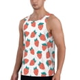thumbnail image 2 of KLL Strawberries Print Men's Muscle Gym Workout Stringer Tank Tops Bodybuilding Fitness T-Shirts Tank Tops Men-XX-Large, 2 of 7