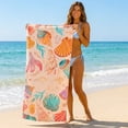thumbnail image 3 of Sand Cloud Towel Bag, Beach Towel Bag 2 in 1 Convertible Towel and Backpack, Quick-Dry Microfiber Sand-Repelling Packable Bath Towel with Storage Pocket for Beach Pool Travel Camping, 3 of 4