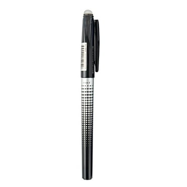 Campussophisticate Erasable Gel Pen Black 0.7mm Cap with Eraser (4 Per Pack)