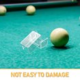 thumbnail image 3 of HONMEET 3pcs Accessory for Billiard Balls Pool Cue Chalk Box Transparent Durable Structure for Tournaments, 3 of 8