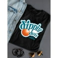 thumbnail image 3 of Retro Dippin' Dots Logo Graphic Women's T-shirt Tee - Ice Cream Lovers Graphic Women's T-shirt, 3 of 4