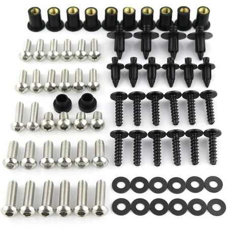 Full Fairing Bolts Kit Screws Aftermarket Fit For BMW S1000RR 2009-2014 2011