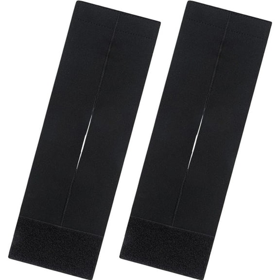 AURARMLET Sport Gloves with Safety Strap, Black, 2 Pieces - Workout, Fitness, and Training Gloves