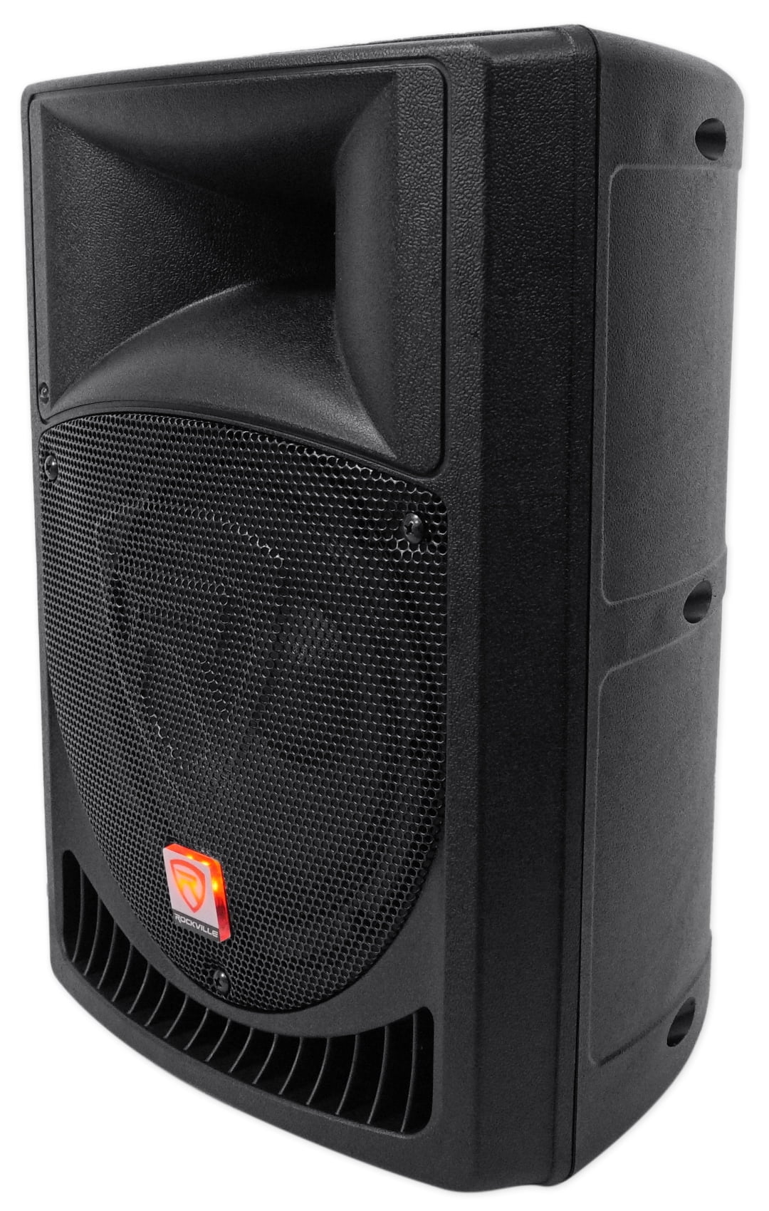 (2) Rockville RPG8 8" Powered Active 400 Watt DJ PA Speakers+Active Subwoofer