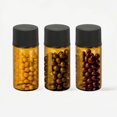 thumbnail image 4 of Uxcell 12Pcs Glass Sample Vials, 5ml Clear Brown Liquid Sample Vials Leak-Proof Storage Glass Bottles with Screw Caps Labels Droppers, Great for Lab, Essential Oil, Reagent (Clear Brown), 4 of 6