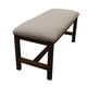 thumbnail image 5 of Set de Comedor Valencia 2 Sillas y 2 Bancas 120x120 cm Mdf UV Color Tzalam SALVANTO, 5 of 10