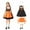 Orange, variant on Bavarian Oktoberfest Dirndl Dress for Girls Elegant Traditional German Festival Party Fancy Outfit Casual Wear Green 11-12 Years
