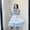 Bleu Ciel, variante sur Fankiway Tablier de Lingerie Aguichant pour Femmes Tenue de Soubrette Cosplay Robe Bandage à Nœud Uniforme de Tentation sous-Vêtements Vêtements de Nuit sous-Robe Ensemble Robes Grande Taille pour Femmes aux Formes Robes de Printemps pour Femmes 2623