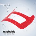 thumbnail image 4 of Amdohai Beard Guide Hairline Neckline Guide Kit for Straight Neck Hairline Goatee Beard Self Cut Haircut Grooming Kit Styling Tool Shaving Template Stencil Set, 4 of 7