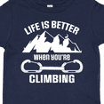 thumbnail image 4 of Inktastic Rock Climbing Mountains Boys or Girls Toddler T-Shirt, 4 of 5