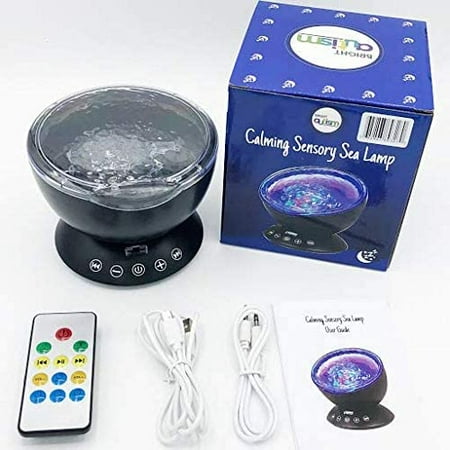 

Bright Autism Calming Sensory Sea Lamp - Black