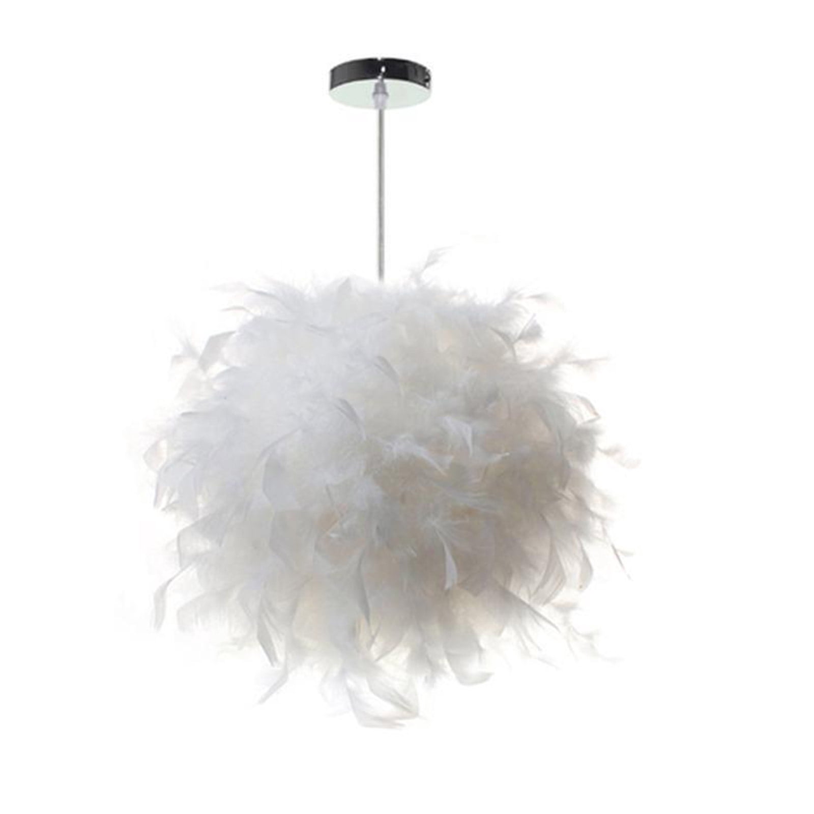 E27 Small Lamp Shades Lamp Covers Lighting Accessories Featherings Texture Suitable for Ceiling Lamp and Sconce Lighting