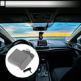 thumbnail image 3 of Unique Bargains Car Trash Can Hanging Car Air Vent Faux Leather Trash Bin 1 Pc Gray, 3 of 7