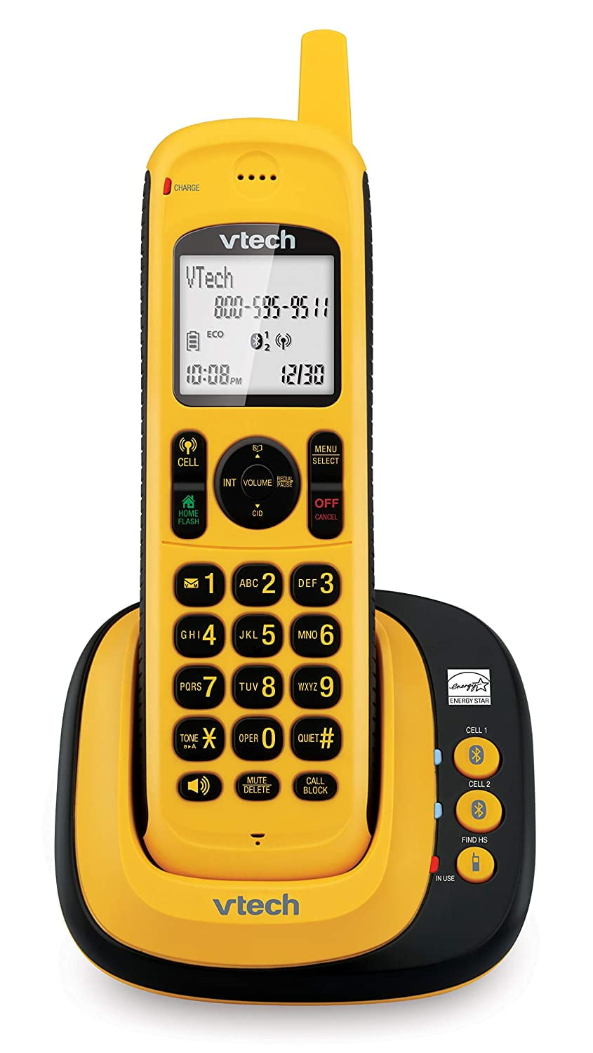 Vtech (DS6161) Rugged Waterproof Cordless Phone with Bluetooth Connect