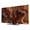 Brown, variant on Gray Marble TV Dust Cover,Stretchable TV Screen Desktop Computer Protector Cover,Farmhouse Vintage Abstract Ombre Texture Television Dustproof Slipcover for 48–50 Inch Flat or Curved TVs