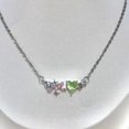thumbnail image 3 of nipocaio Coeur Pendentif Collier d'Amour - Zircone Cubique Brillant, 3 of 4