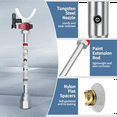 thumbnail image 2 of Airless Sprayer Paint Tips Reversible Sprayer Tip Nozzles Airless Extension Pole with Nozzle Guards & Sprayer Filters, 2 of 7