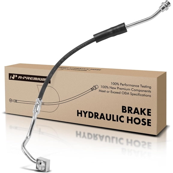 A-Premium Front Driver Side Brake Hydraulic Hose Compatible with Select Chevrolet, GMC and Isuzu Models - Colorado/Canyon 2004-2012, i-280/i-350 2006, i-290/i-370 2007-2008 - Replace# 8158825360