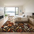 thumbnail image 3 of ODIKA 3'x5' Machine Washable Non-Slip Area Rug, Watercolor Beige High Traffic Rug, Beige, 953419, 3 of 7