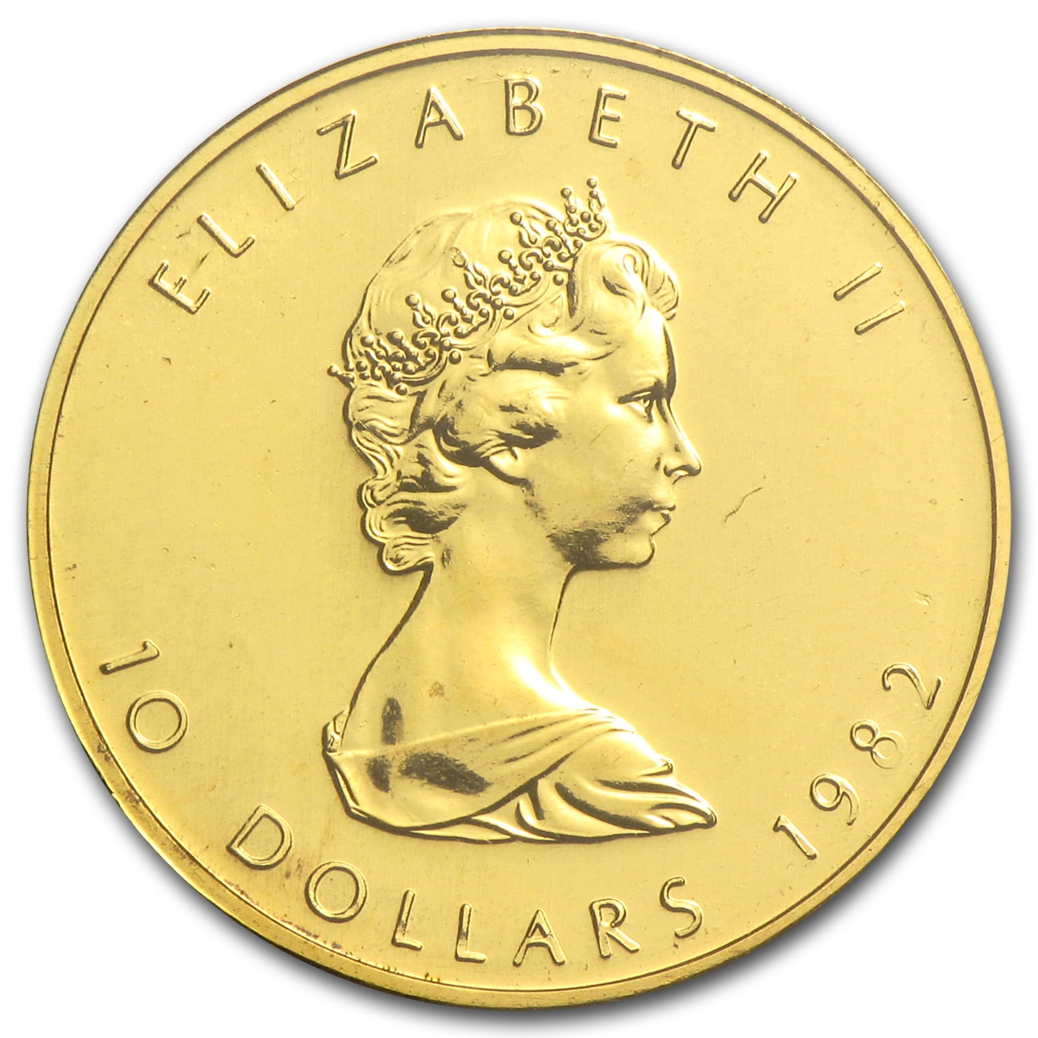1982 Canada 1/4 oz Gold Maple Leaf BU