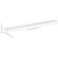 thumbnail image 4 of vidaXL Gabion Raised Bed Galvanised Steel 360x30x10 cm, 4 of 5