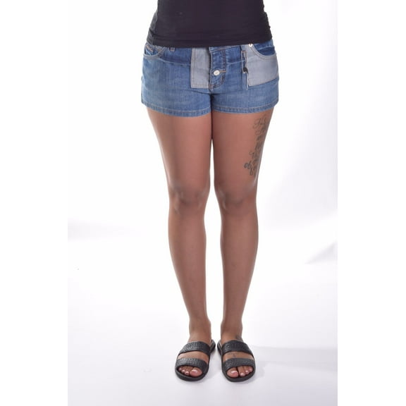 Quiksilver Women's Patchwork Denim Stretch Shorts Size 27 New